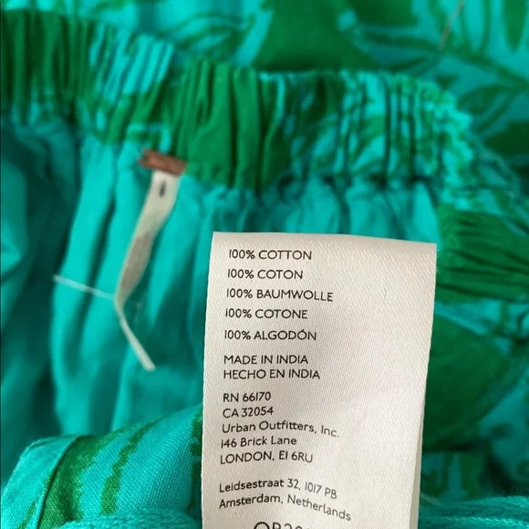 NWOT Free People Copa Cabana SET Tropical Halter top & skirt - Picture 15 of 15